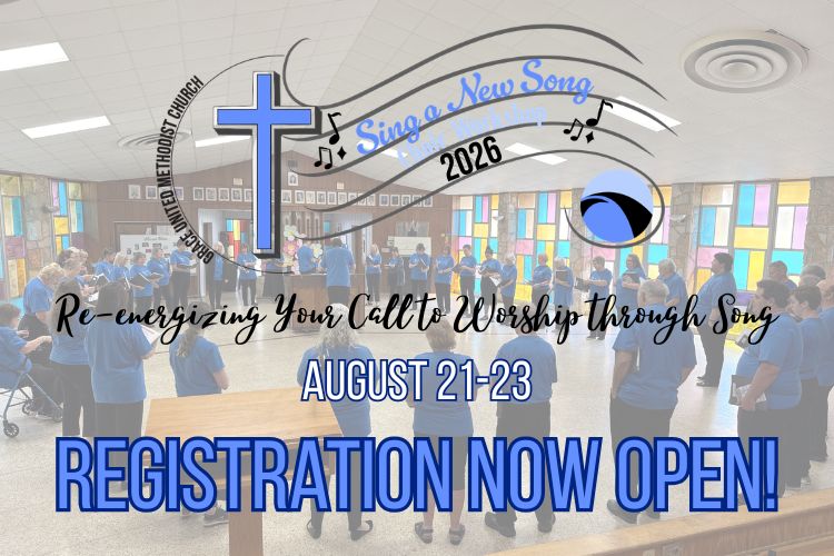 photo of people singing with text over it" Reenergizing your call to worship through song Registration Now open